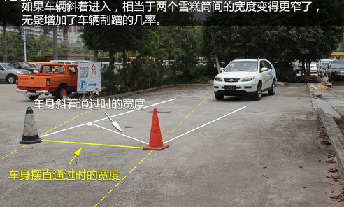 能过还是不能过？教你顺利通过狭窄道路