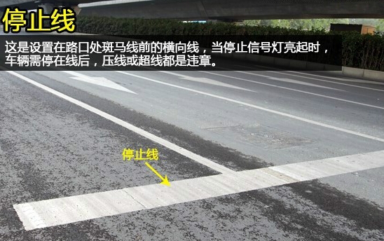 认清这些路面上的交通标志不再担心被扣分
