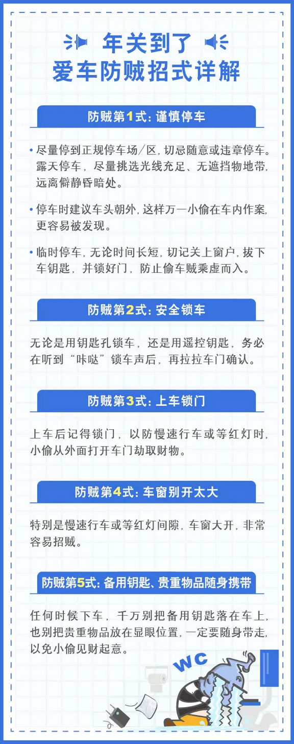 注意！一大波偷车贼或许正在靠近你的车