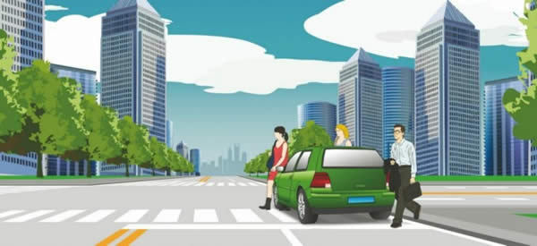 2014交通文明驾驶模拟考试科目四6
