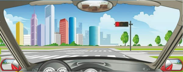2014年交通安全驾驶C1科目四模拟考试35