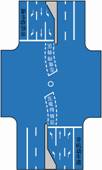 ：如图所示路口内白色虚线区的含义是什么?之图片